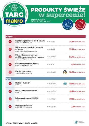 Gazetka Makro - 29.01.2024 - 2.02.2024.
