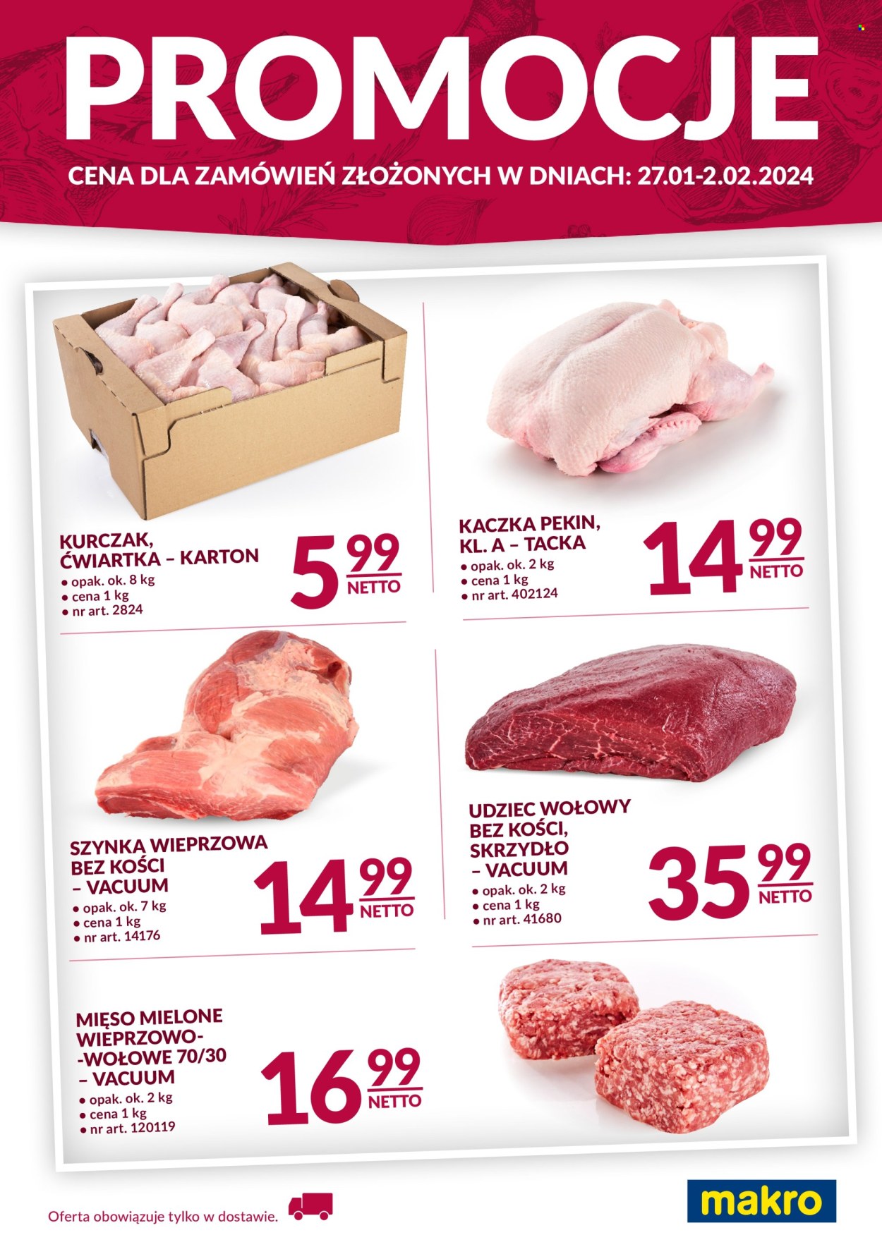 Gazetka Makro - 27.01.2024 - 2.02.2024. Strona 1