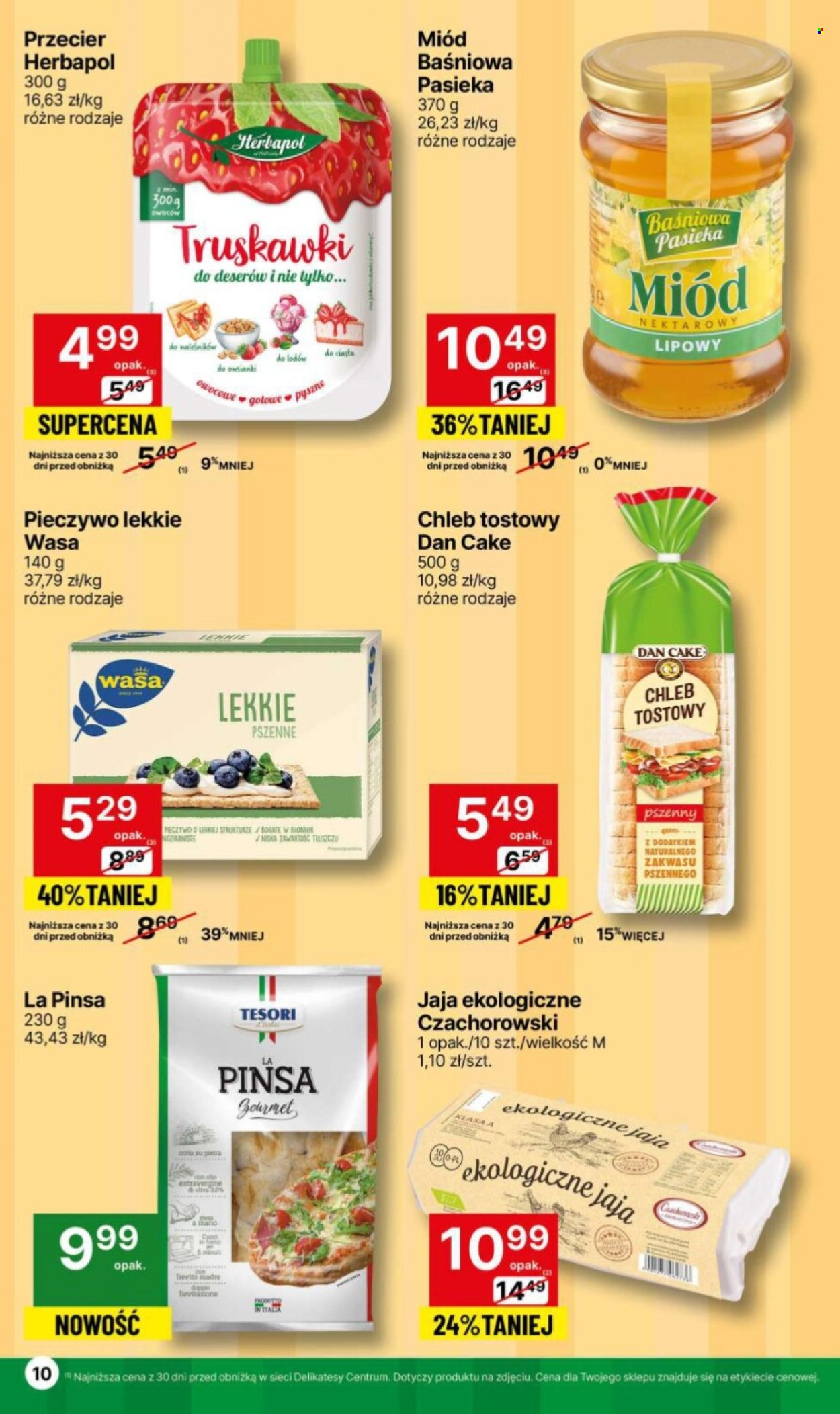 Gazetka Delikatesy Centrum - 29.01.2024 - 4.02.2024. Strona 10