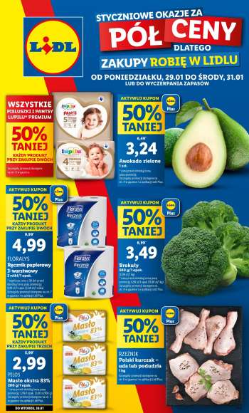 Gazetka Lidl - 29.01.2024 - 31.01.2024.