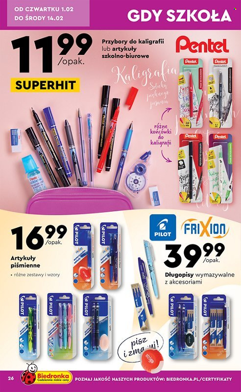 Gazetka Biedronka - 29.01.2024 - 14.02.2024. Strona 26