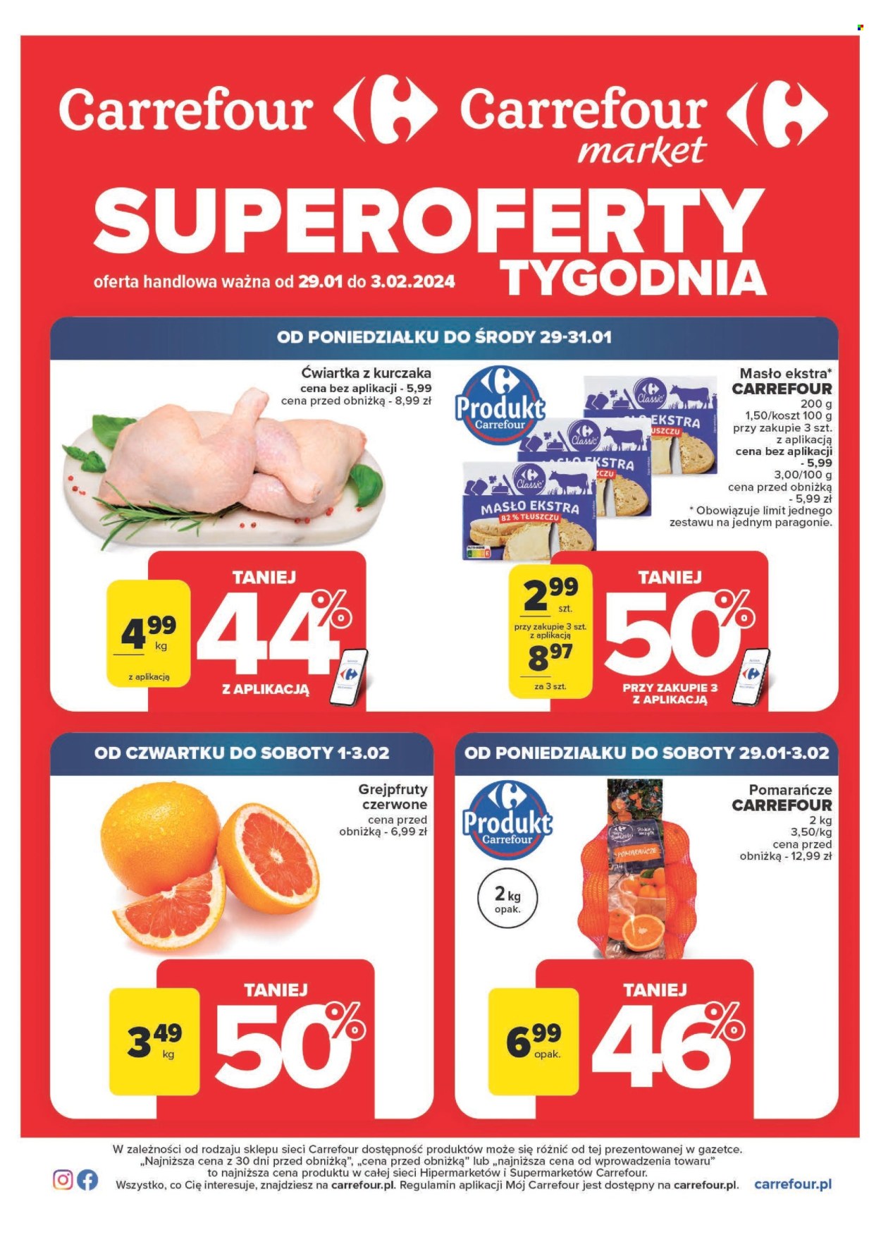 Gazetka Carrefour - 29.01.2024 - 3.02.2024. Strona 1