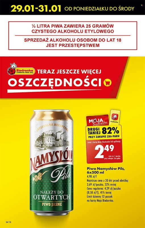 Gazetka Biedronka - 29.01.2024 - 3.02.2024. Strona 14