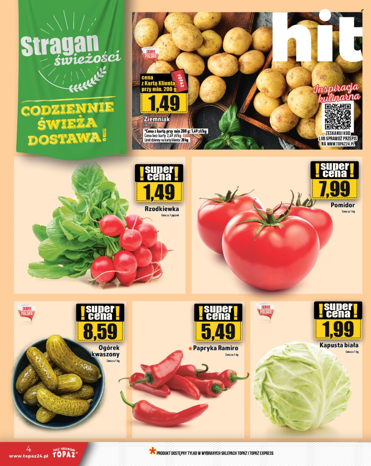Gazetka Topaz - 1.02.2024 - 7.02.2024. Strona 4