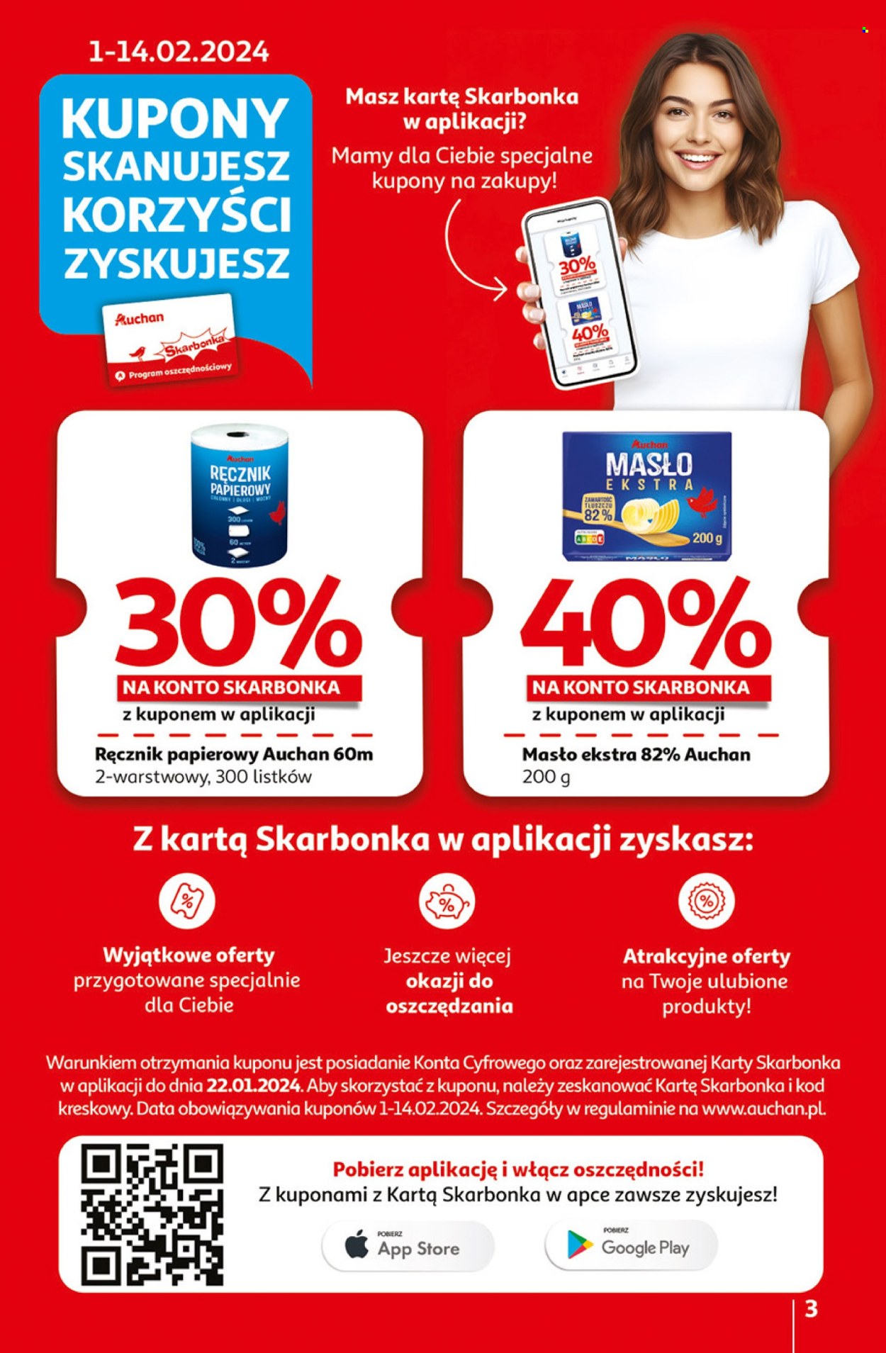 Gazetka Auchan - 1.02.2024 - 7.02.2024. Strona 3