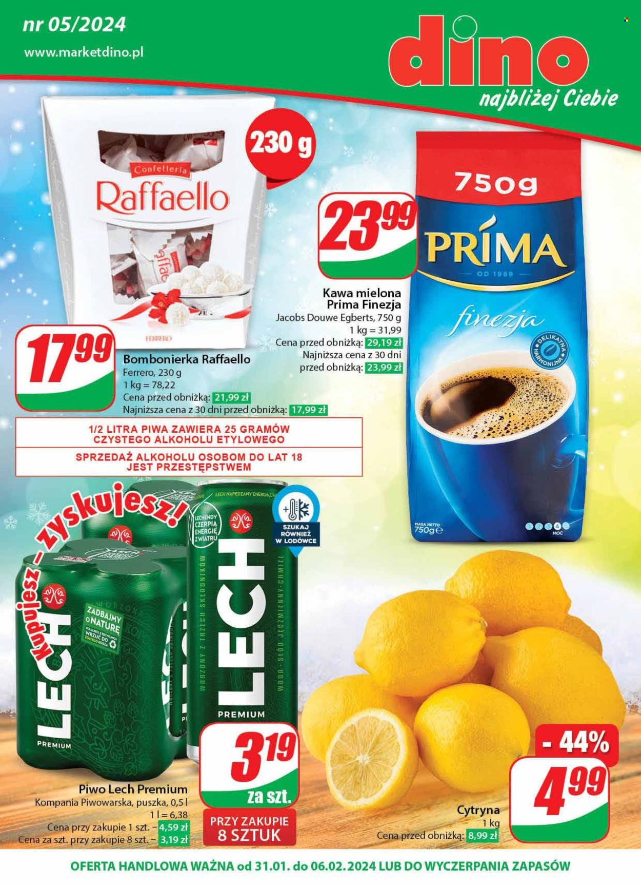 Gazetka Dino - 31.01.2024 - 6.02.2024. Strona 1