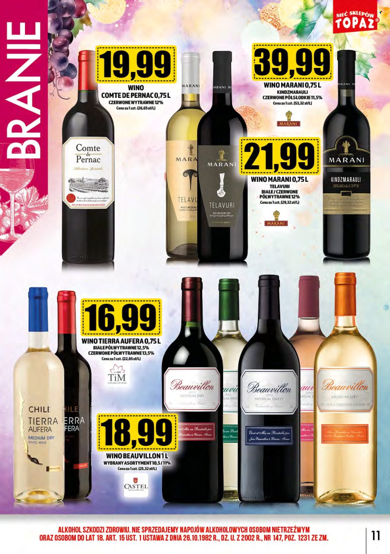 Gazetka Topaz - 1.02.2024 - 29.02.2024. Strona 11