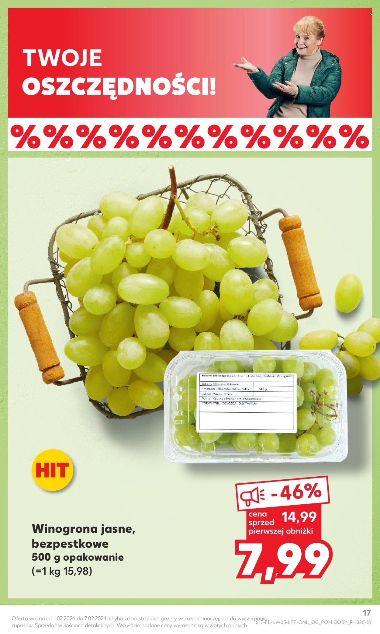 Gazetka Kaufland - 1.02.2024 - 7.02.2024. Strona 17