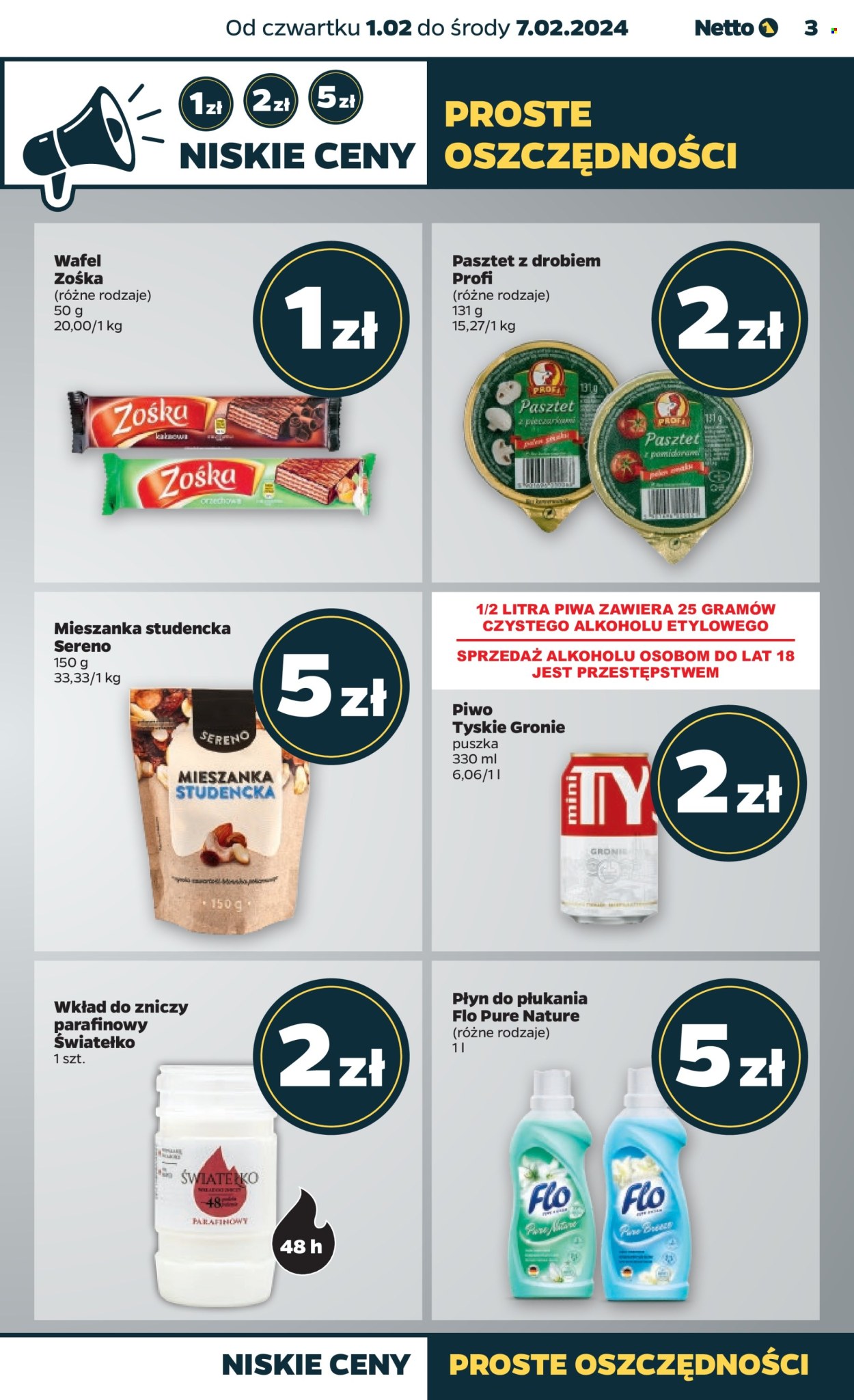 Gazetka Netto - 1.02.2024 - 7.02.2024. Strona 3