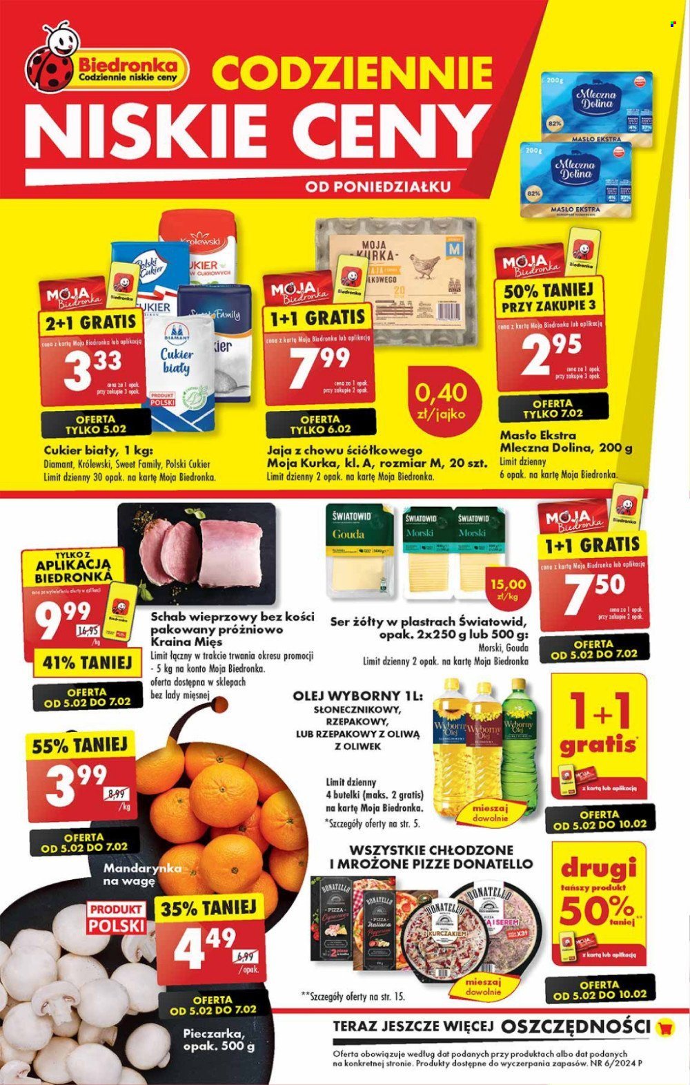 Gazetka Biedronka - 5.02.2024 - 10.02.2024. Strona 1