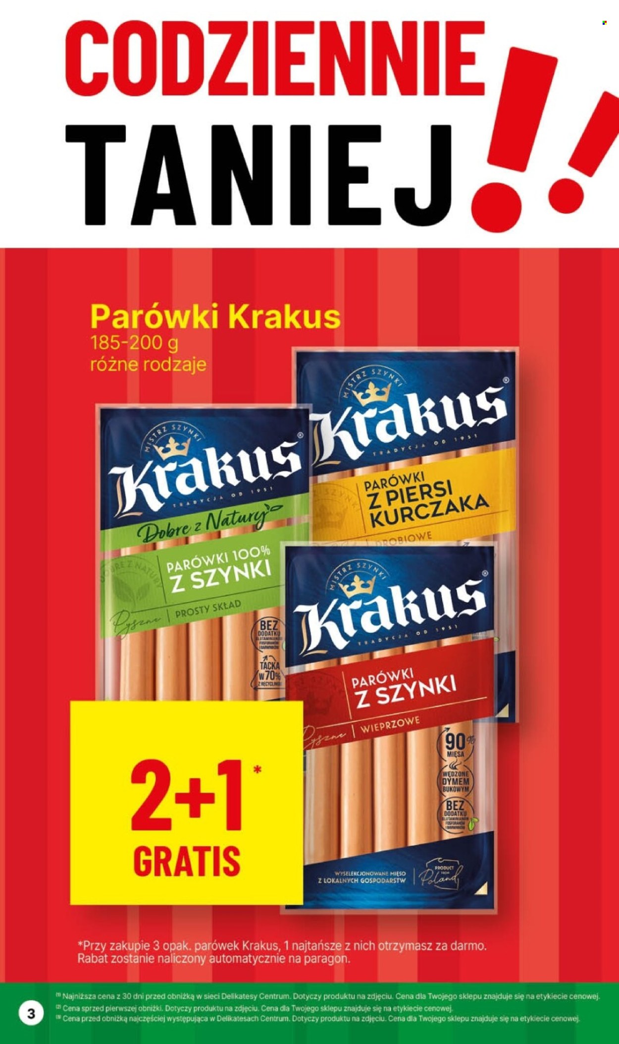 Gazetka Delikatesy Centrum - 5.02.2024 - 11.02.2024. Strona 3