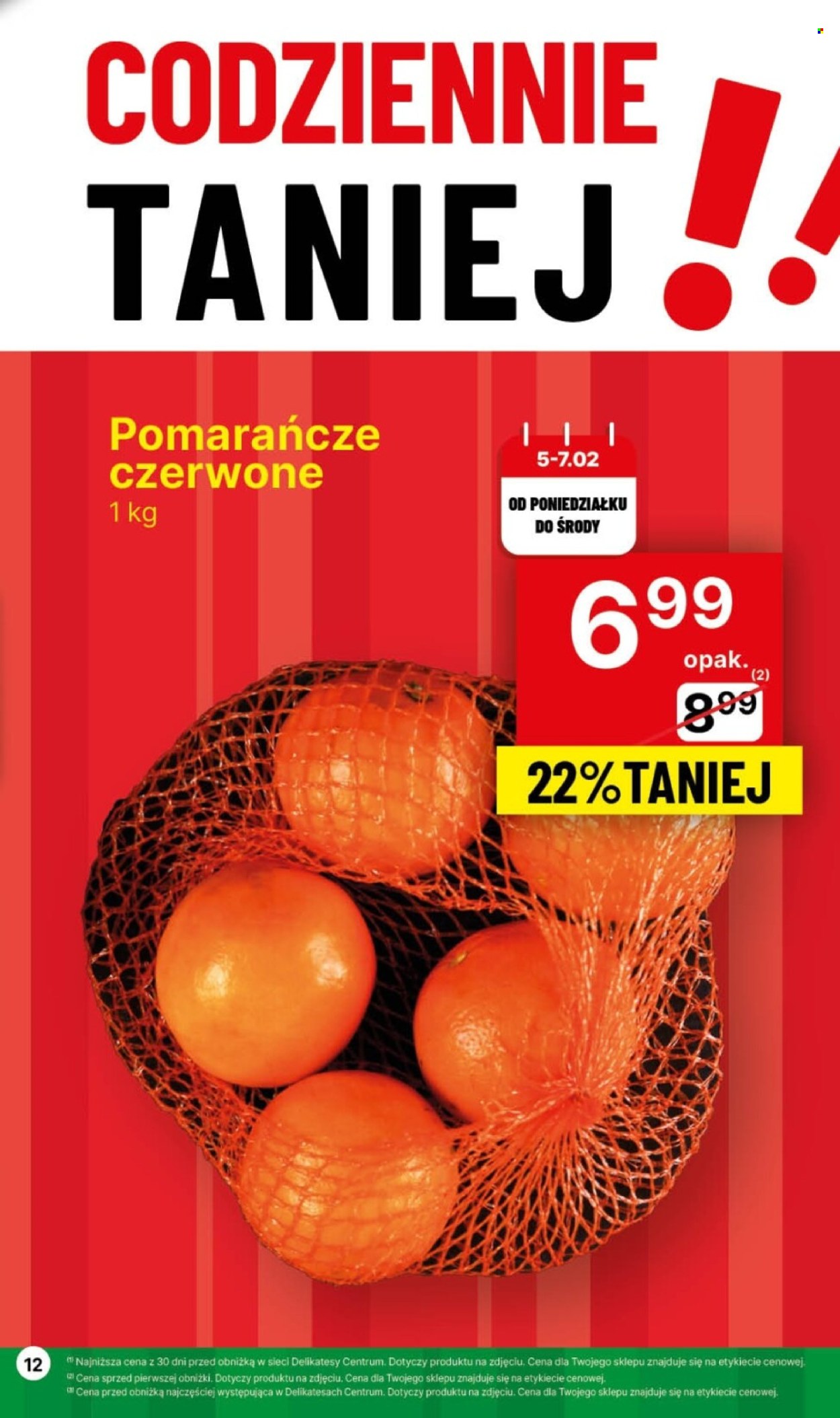 Gazetka Delikatesy Centrum - 5.02.2024 - 11.02.2024. Strona 12