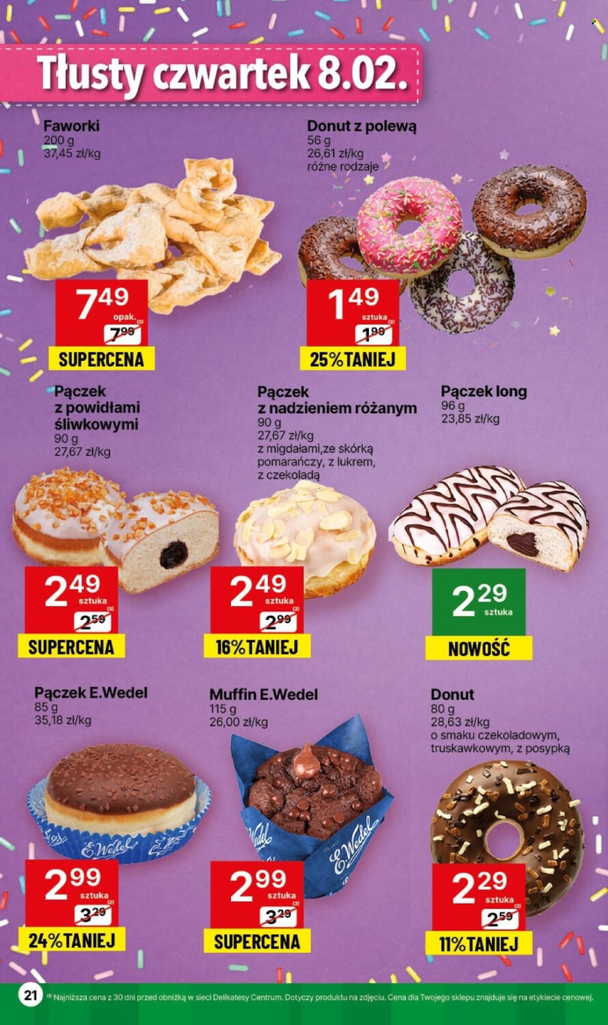 Gazetka Delikatesy Centrum - 5.02.2024 - 11.02.2024. Strona 21