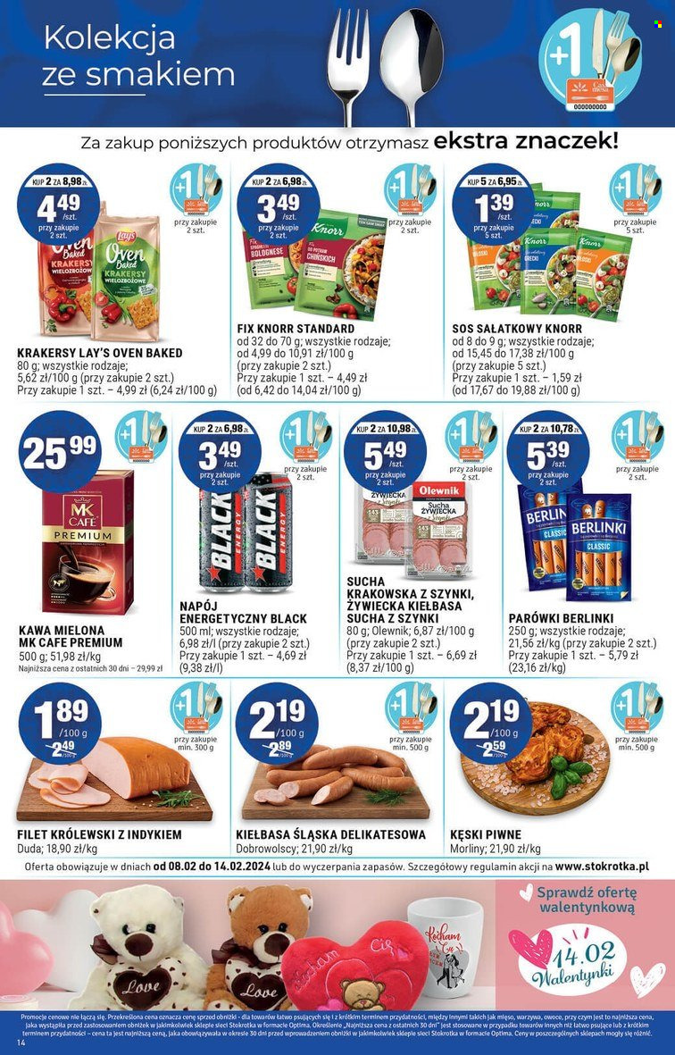 Gazetka Stokrotka Optima - 8.02.2024 - 14.02.2024. Strona 14