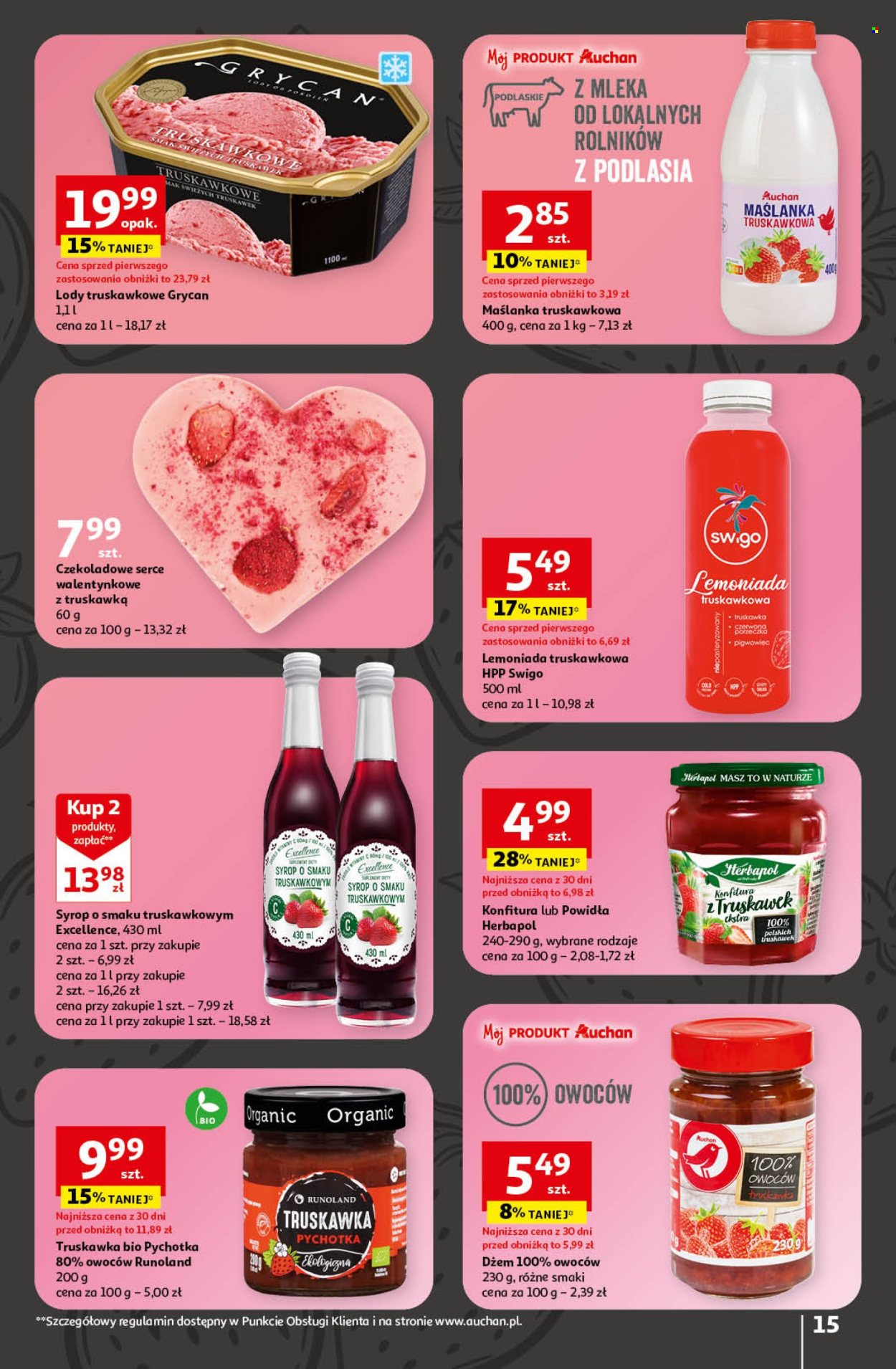 Gazetka Auchan - 8.02.2024 - 14.02.2024. Strona 15