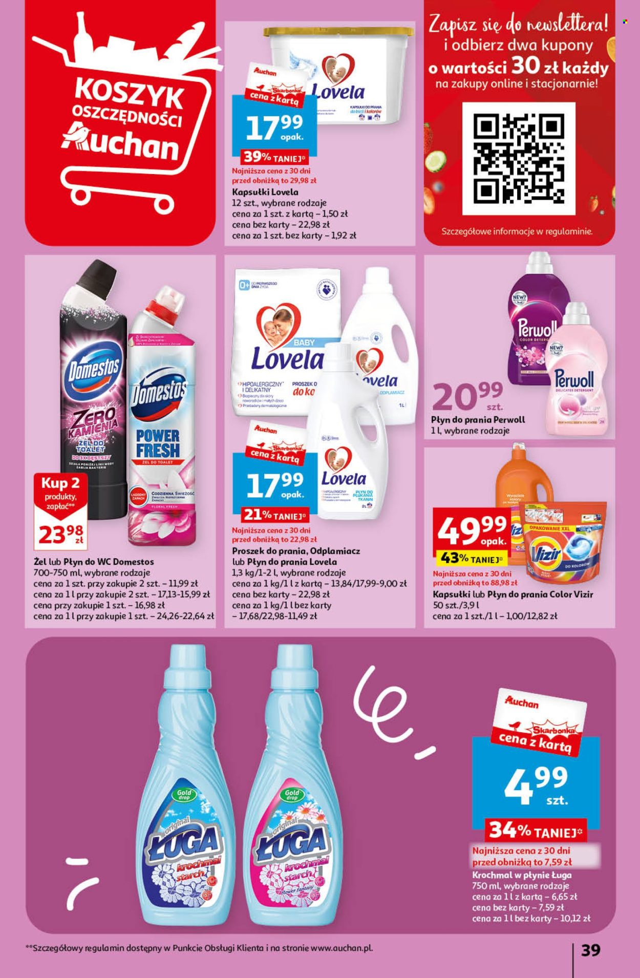 Gazetka Auchan - 8.02.2024 - 14.02.2024. Strona 39