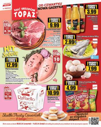 Gazetka Topaz - 8.02.2024 - 14.02.2024.