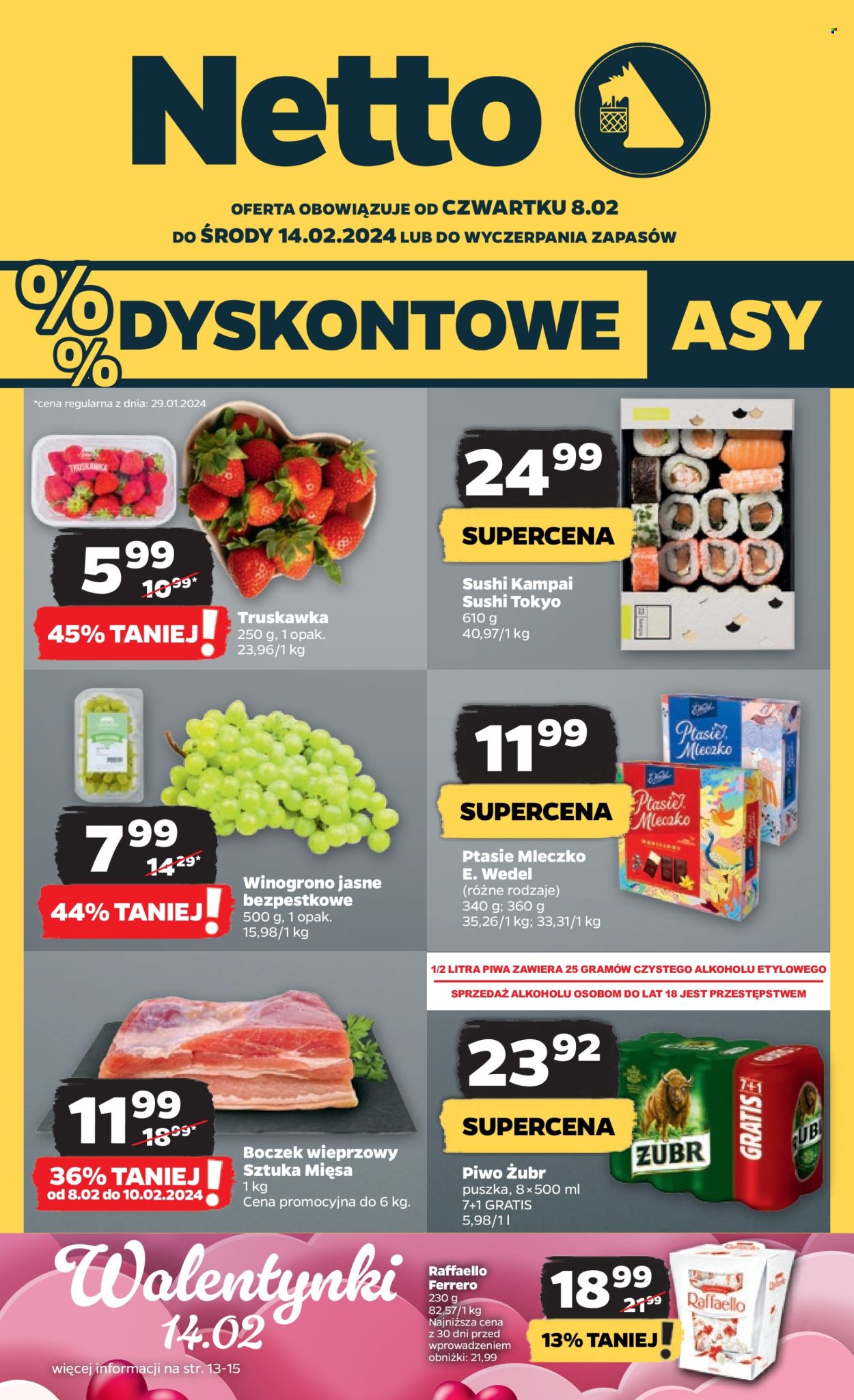 Gazetka Netto - 8.02.2024 - 14.02.2024. Strona 1