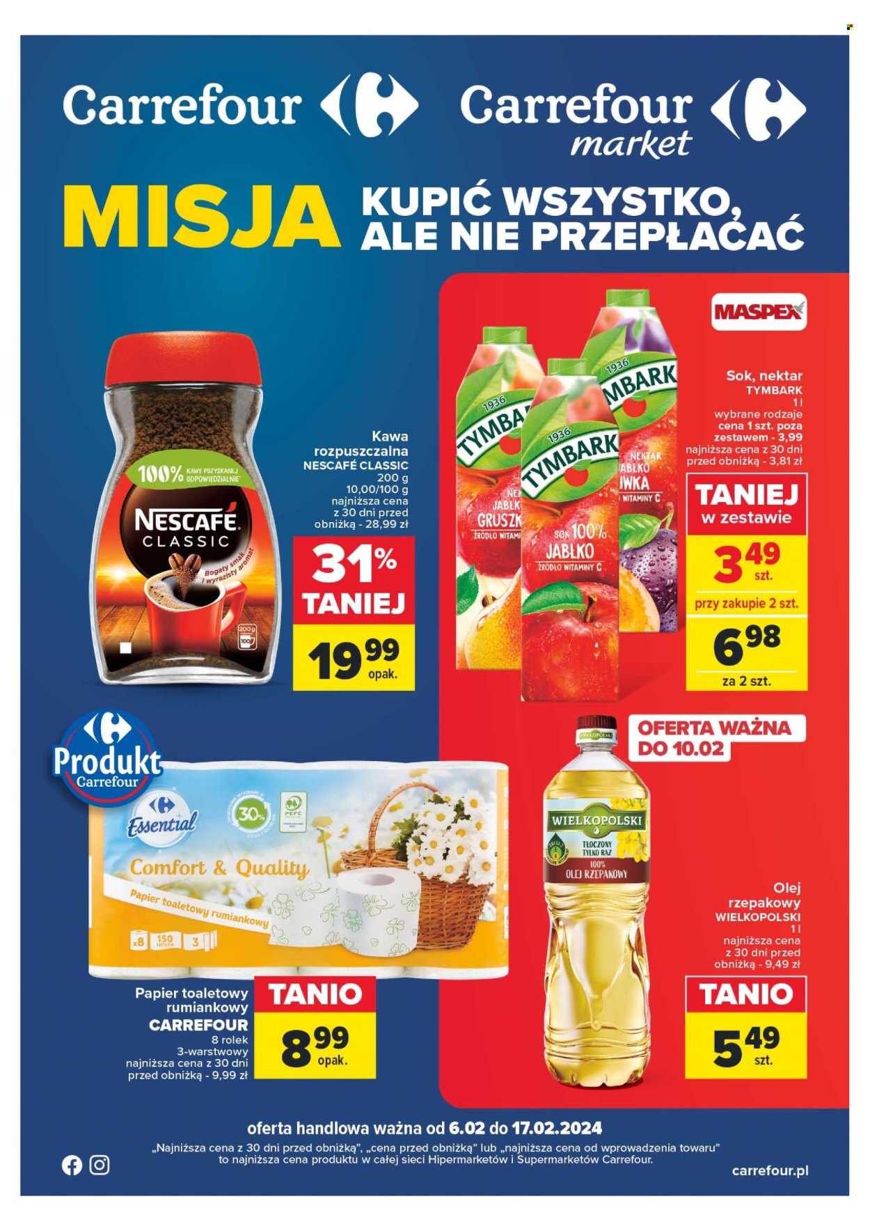 Gazetka Carrefour - 6.02.2024 - 17.02.2024. Strona 1