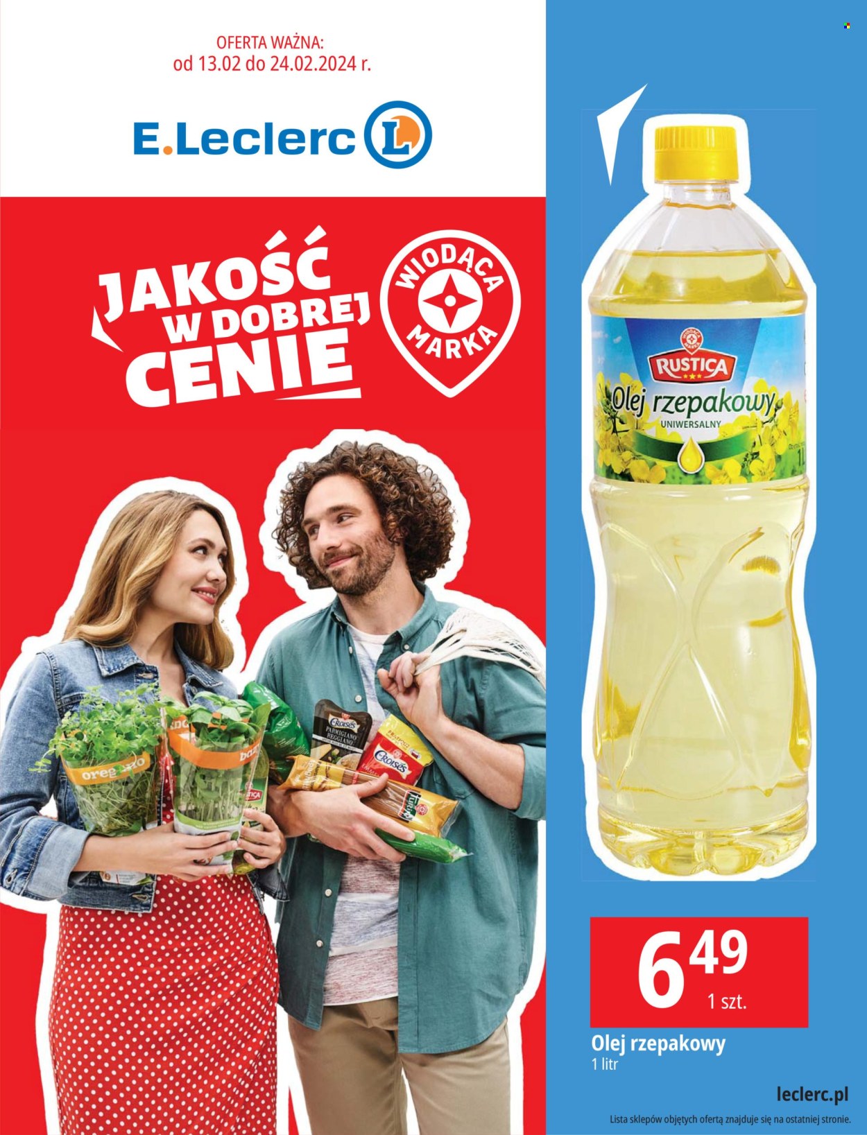 Leták E.Leclerc - 13.2.2024 - 24.2.2024. Strana 1