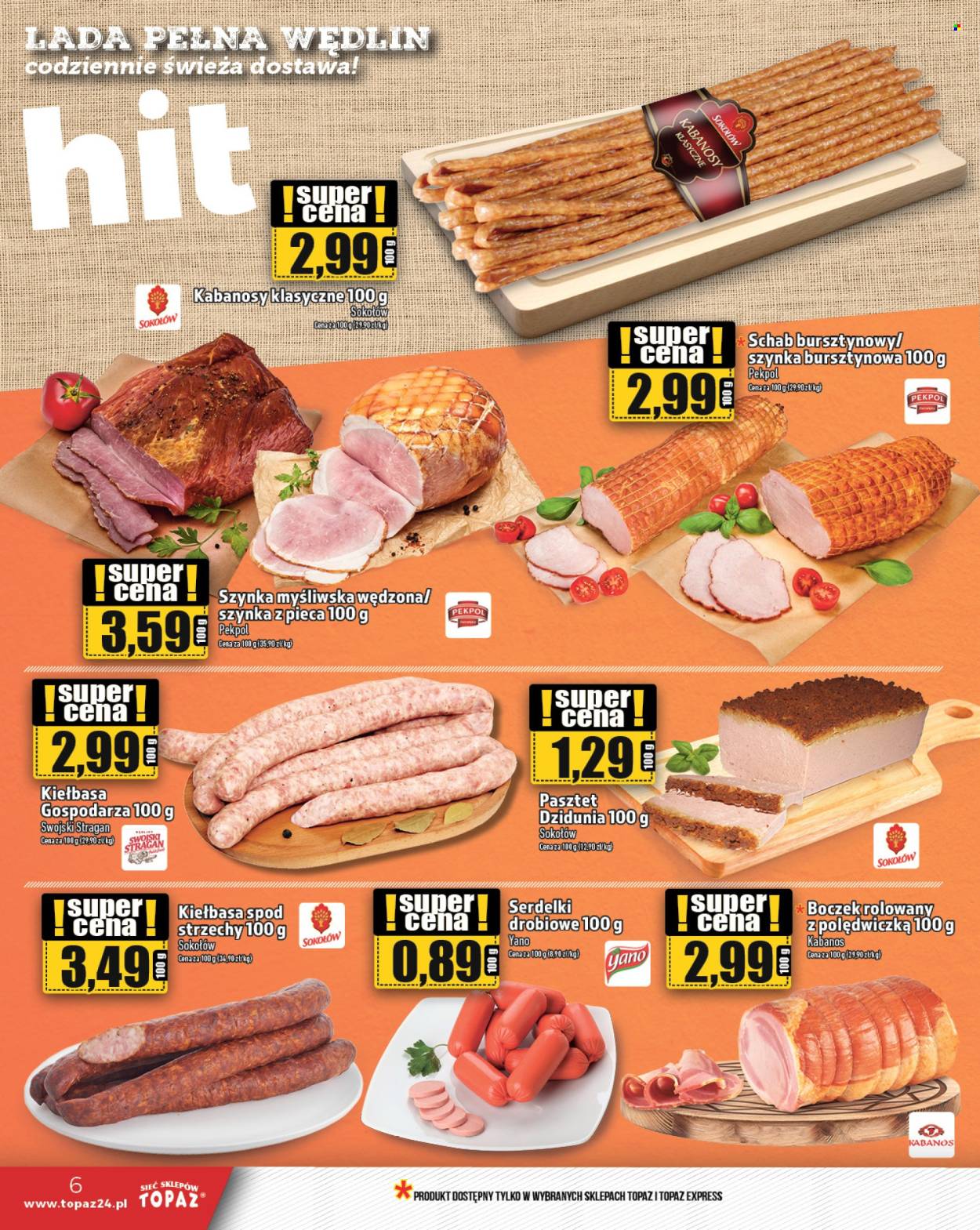 Gazetka Topaz - 15.02.2024 - 21.02.2024. Strona 6