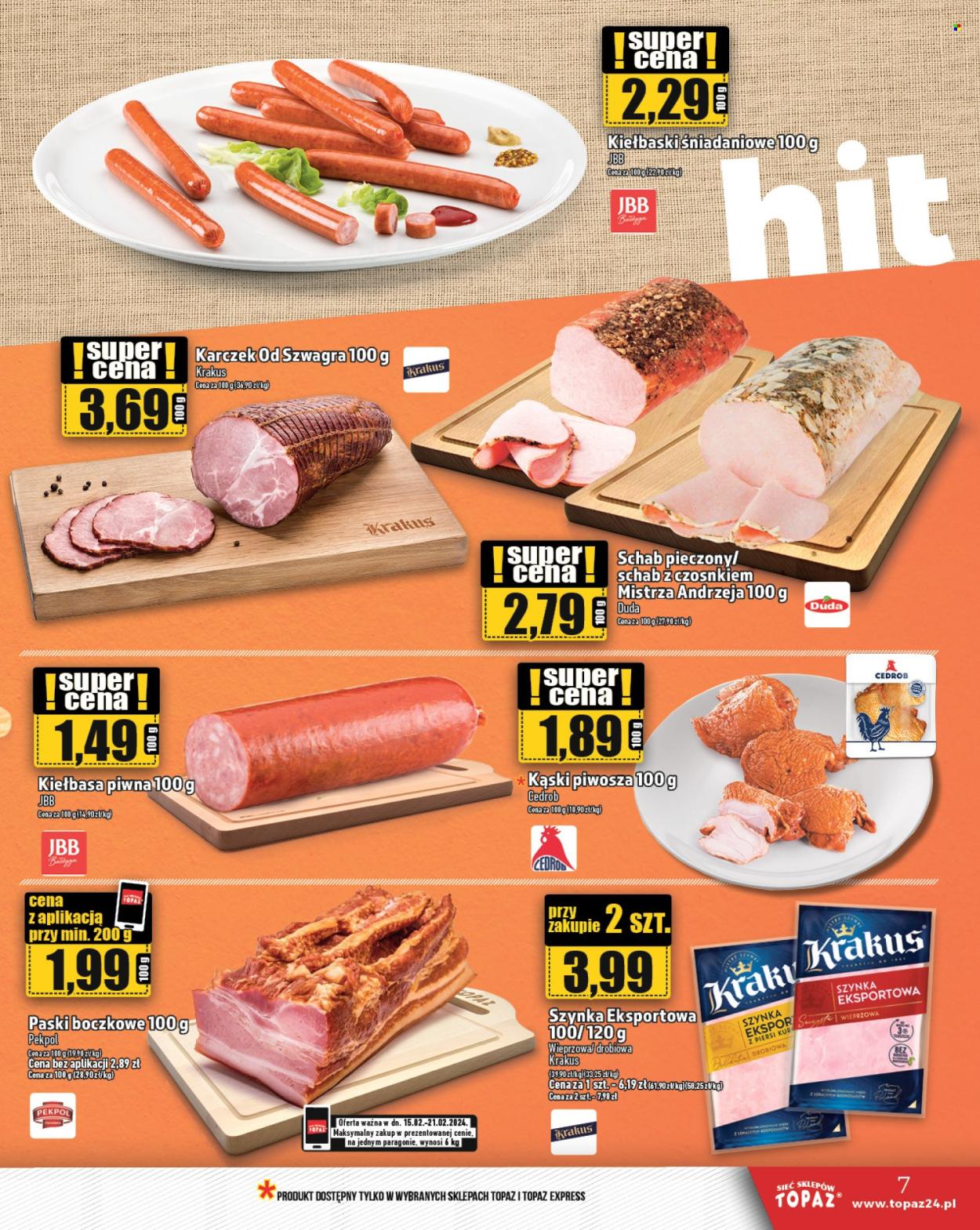 Gazetka Topaz - 15.02.2024 - 21.02.2024. Strona 7