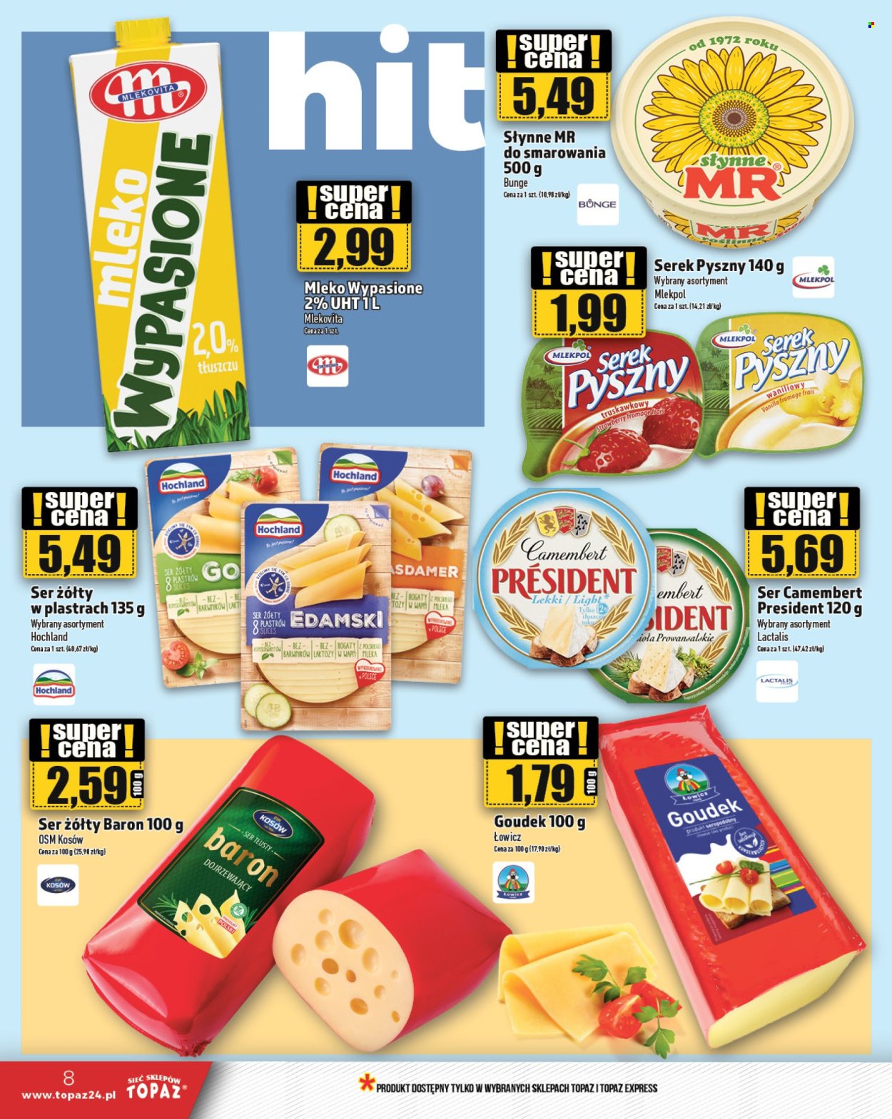 Gazetka Topaz - 15.02.2024 - 21.02.2024. Strona 8