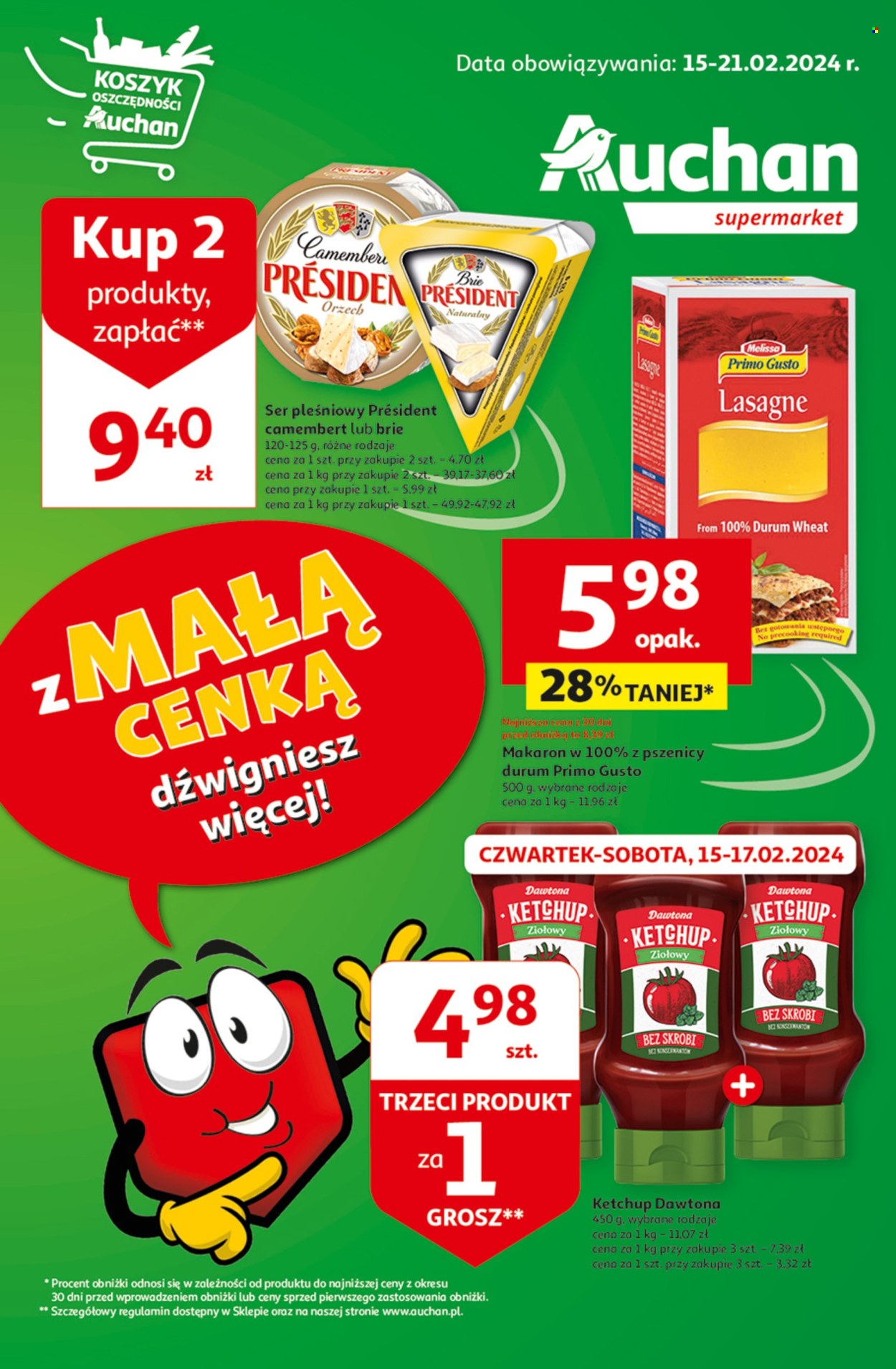 Gazetka Auchan - 15.02.2024 - 21.02.2024. Strona 1
