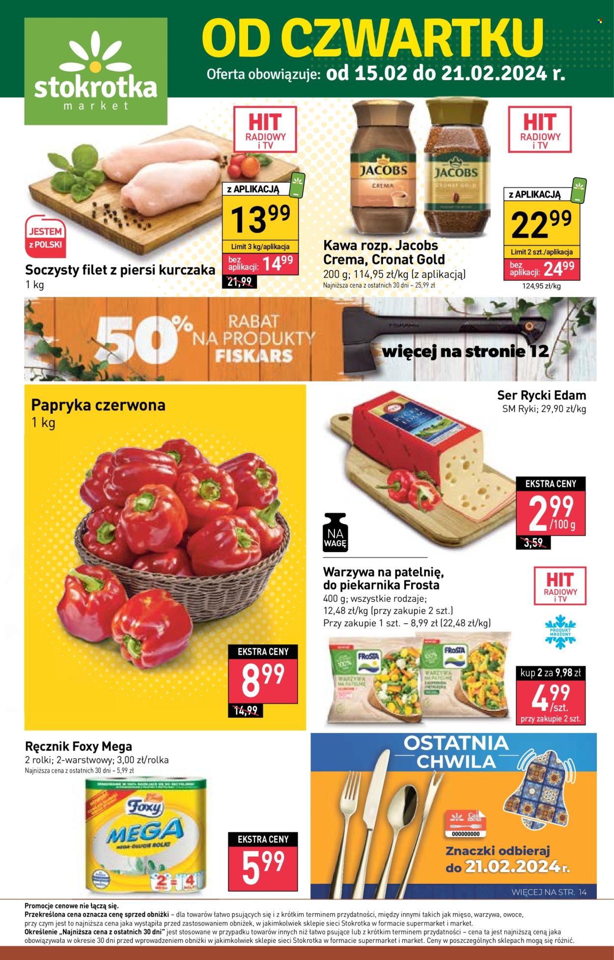 Gazetka Stokrotka Market - 15.02.2024 - 21.02.2024. Strona 1