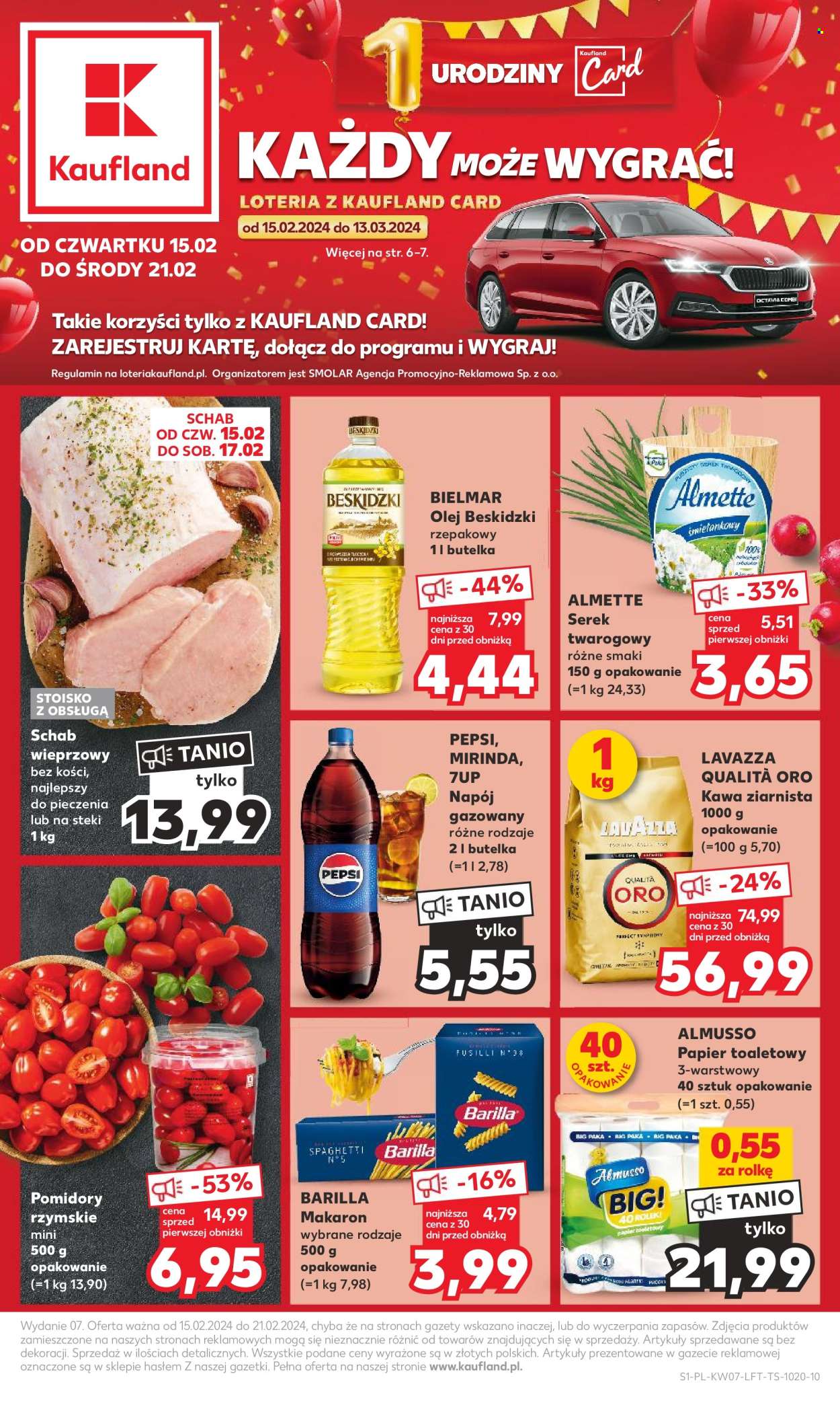 Gazetka Kaufland - 15.02.2024 - 21.02.2024. Strona 1