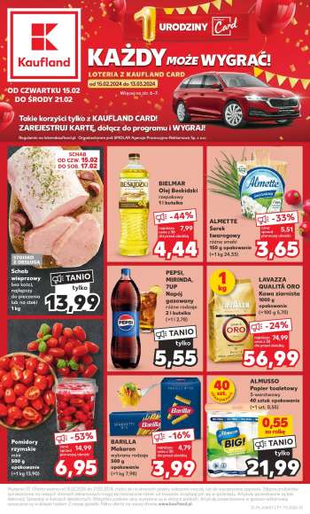 Gazetka Kaufland - 15.02.2024 - 21.02.2024.
