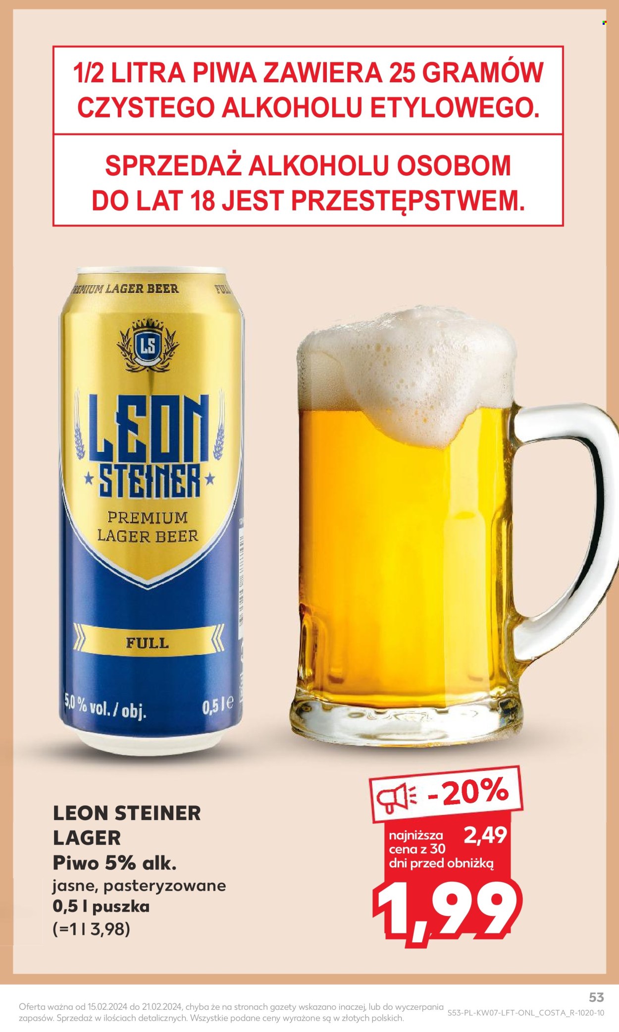 Gazetka Kaufland - 15.02.2024 - 21.02.2024. Strona 53