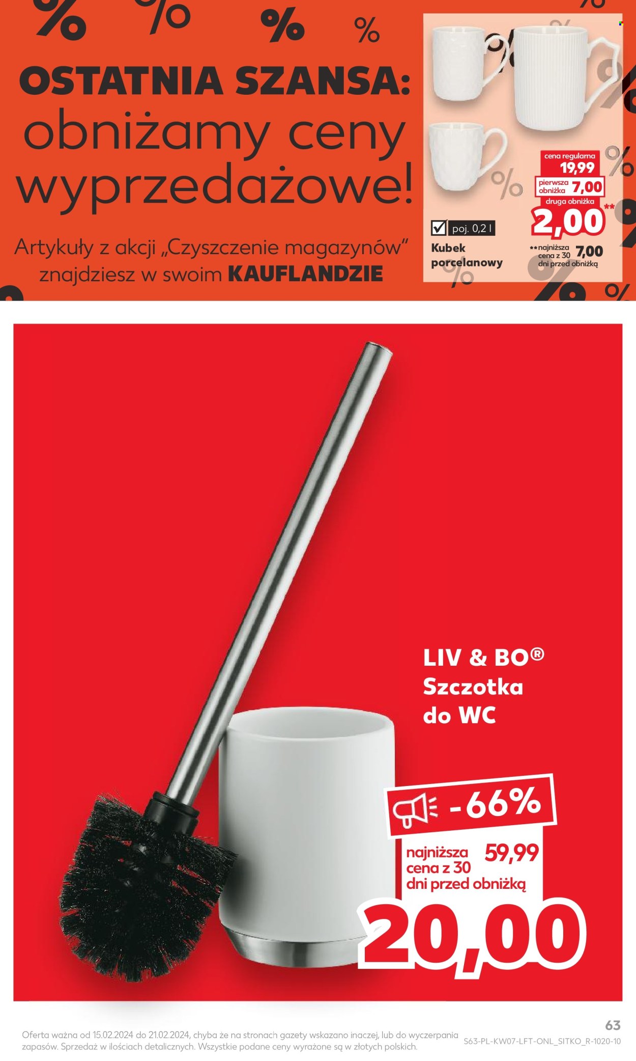 Gazetka Kaufland - 15.02.2024 - 21.02.2024. Strona 63