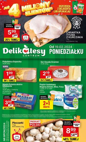 Gazetka Delikatesy Centrum - 19.02.2024 - 25.02.2024.