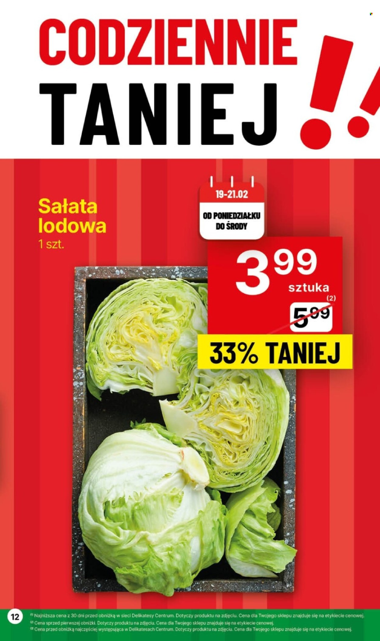 Gazetka Delikatesy Centrum - 19.02.2024 - 25.02.2024. Strona 12
