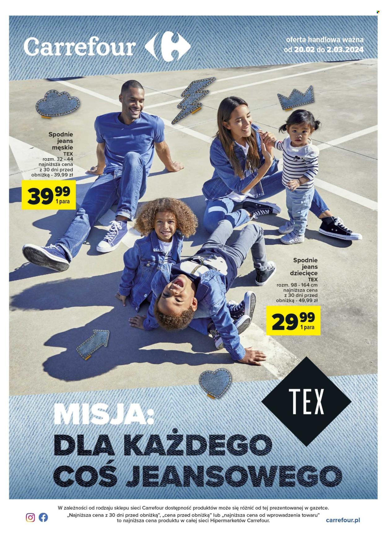 Gazetka Carrefour - 20.02.2024 - 2.03.2024. Strona 1