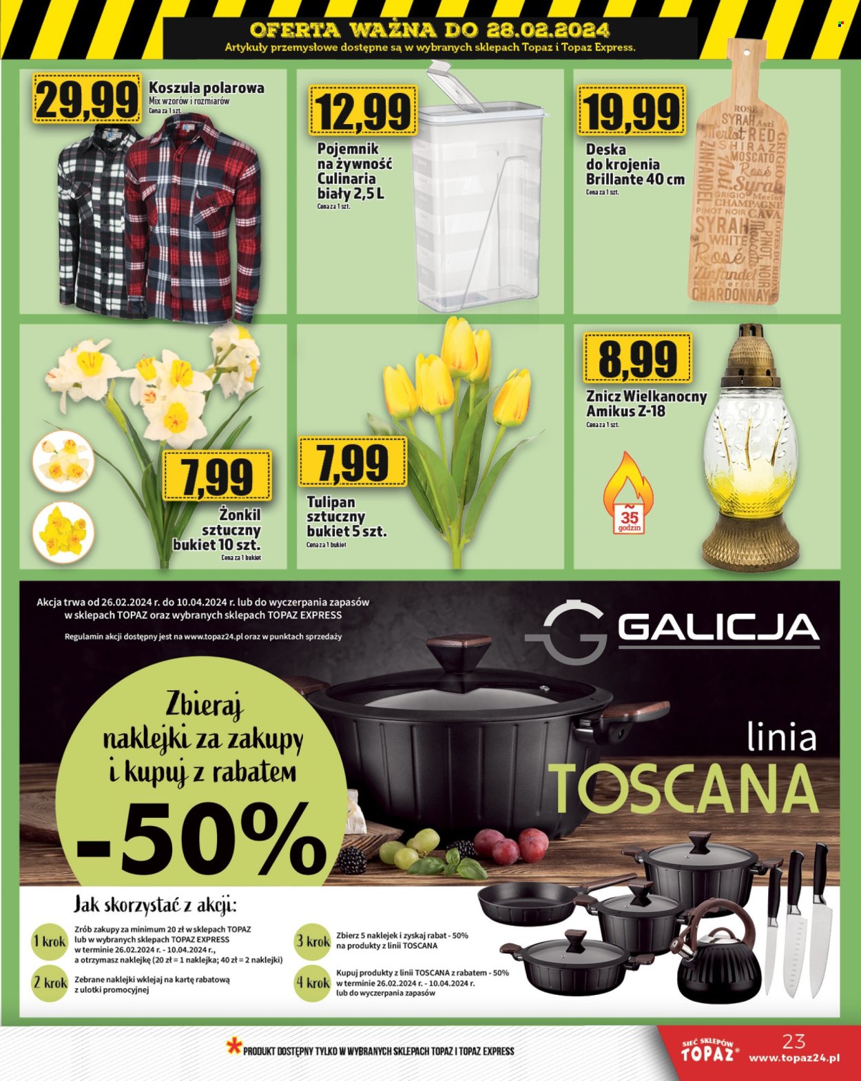 Gazetka Topaz - 22.02.2024 - 28.02.2024. Strona 23