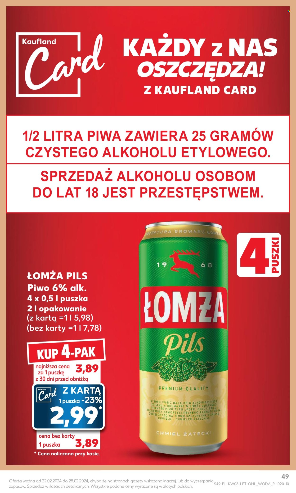 Gazetka Kaufland - 22.02.2024 - 28.02.2024. Strona 49