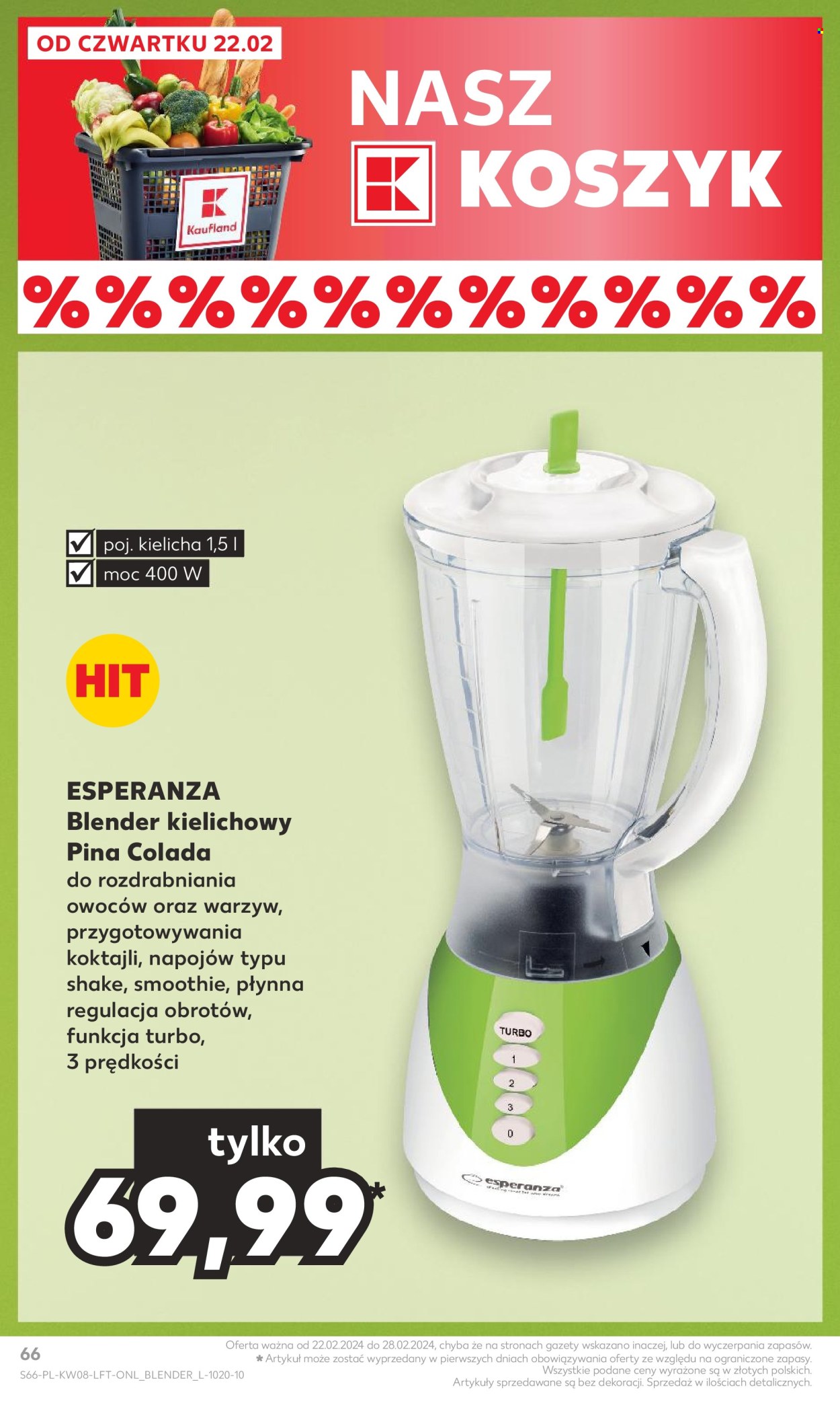 Gazetka Kaufland - 22.02.2024 - 28.02.2024. Strona 66