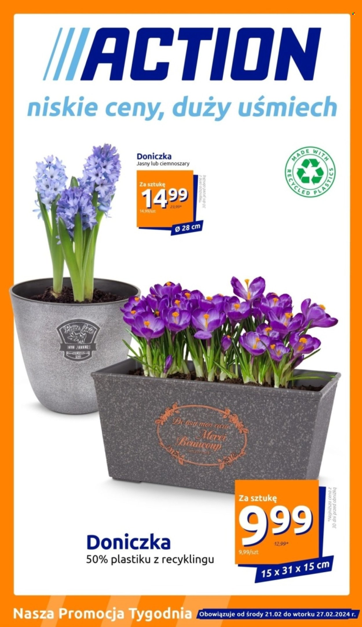 Gazetka Action - 21.02.2024 - 27.02.2024. Strona 1