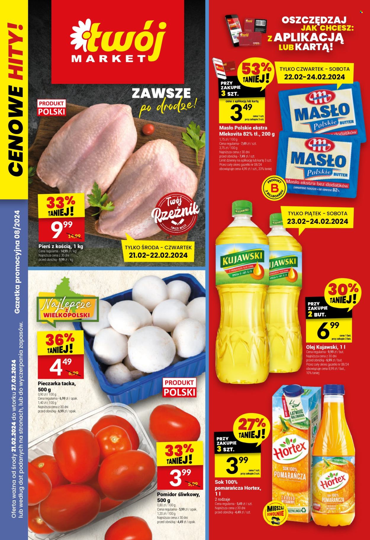 Gazetka Twój Market - 21.02.2024 - 27.02.2024. Strona 1