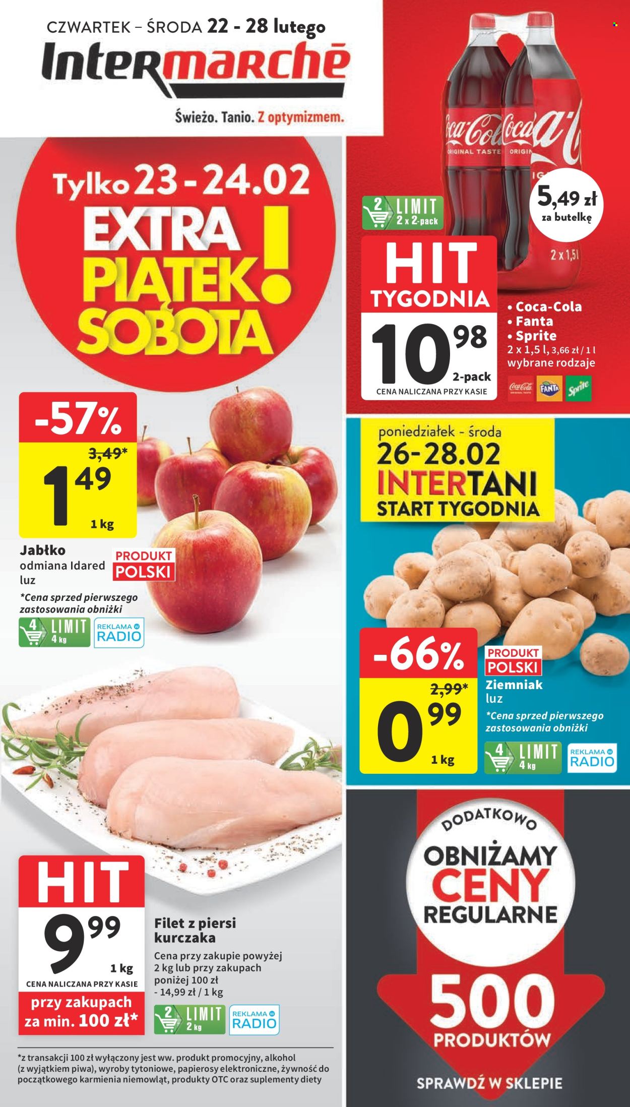 Gazetka Intermarché - 22.02.2024 - 28.02.2024. Strona 1