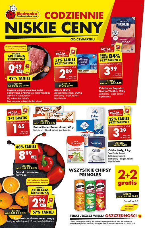 Gazetka Biedronka - 22.02.2024 - 28.02.2024. Strona 1