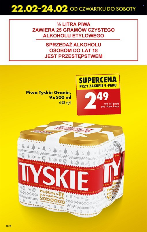 Gazetka Biedronka - 22.02.2024 - 28.02.2024. Strona 16