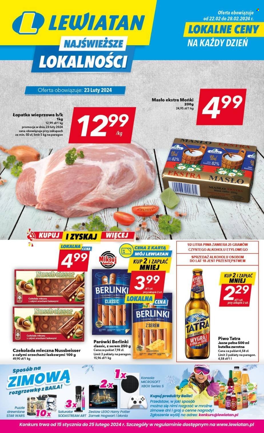 Gazetka Lewiatan - 22.02.2024 - 28.02.2024. Strona 1