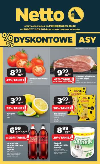 Gazetka Netto - 26.02.2024 - 2.03.2024.