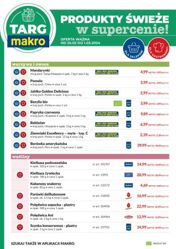 Gazetka Makro - 26.02.2024 - 1.03.2024.