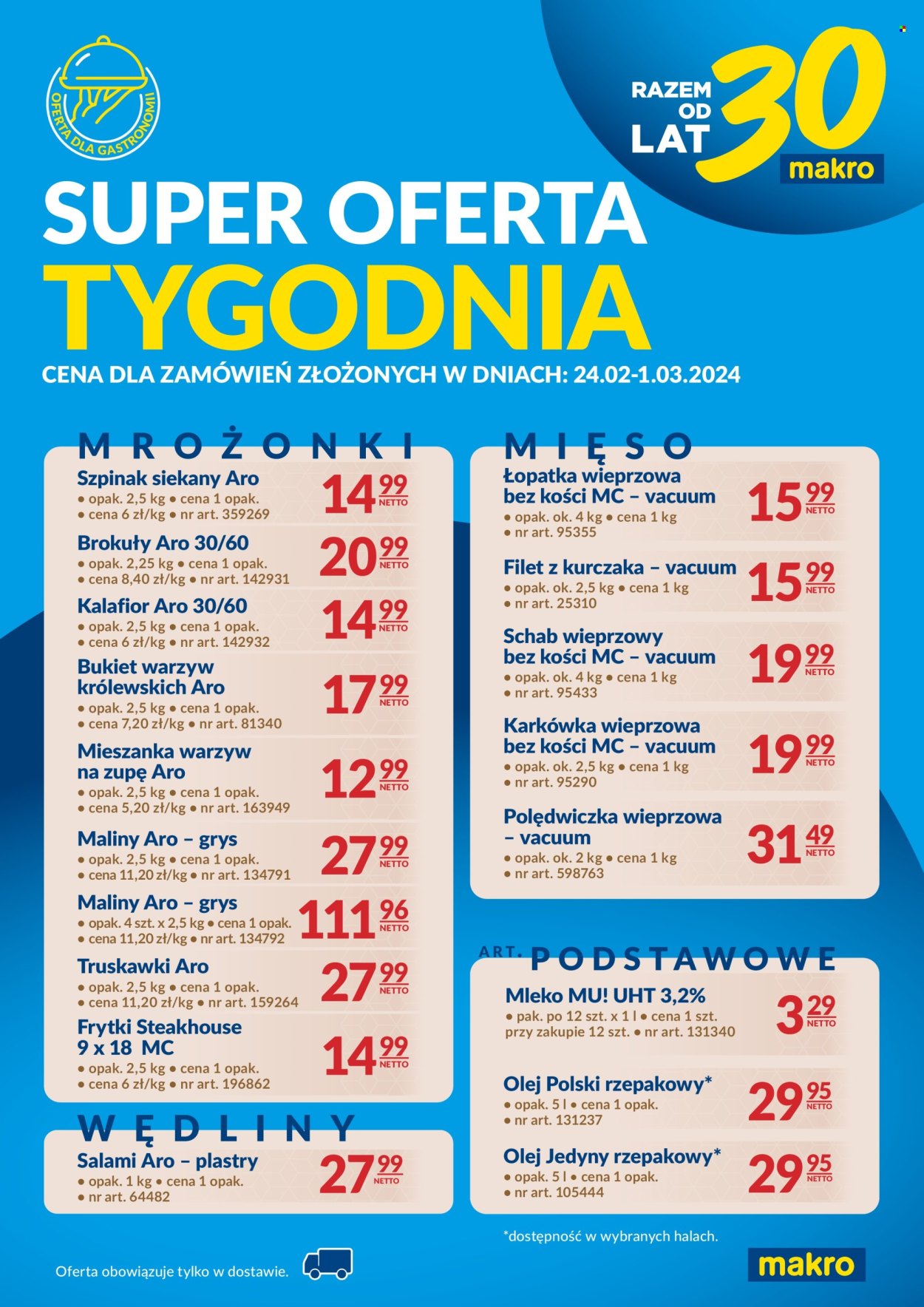 Gazetka Makro - 24.02.2024 - 1.03.2024. Strona 1