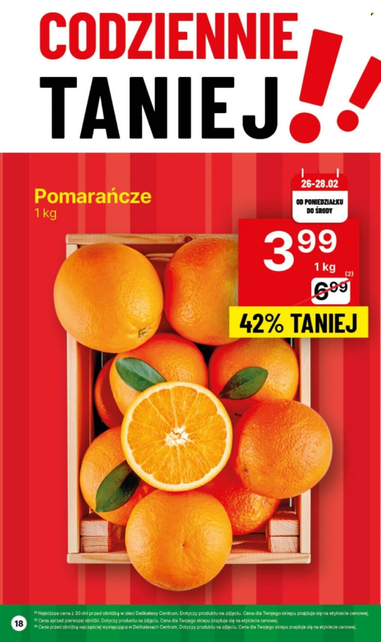 Gazetka Delikatesy Centrum - 26.02.2024 - 3.03.2024. Strona 18