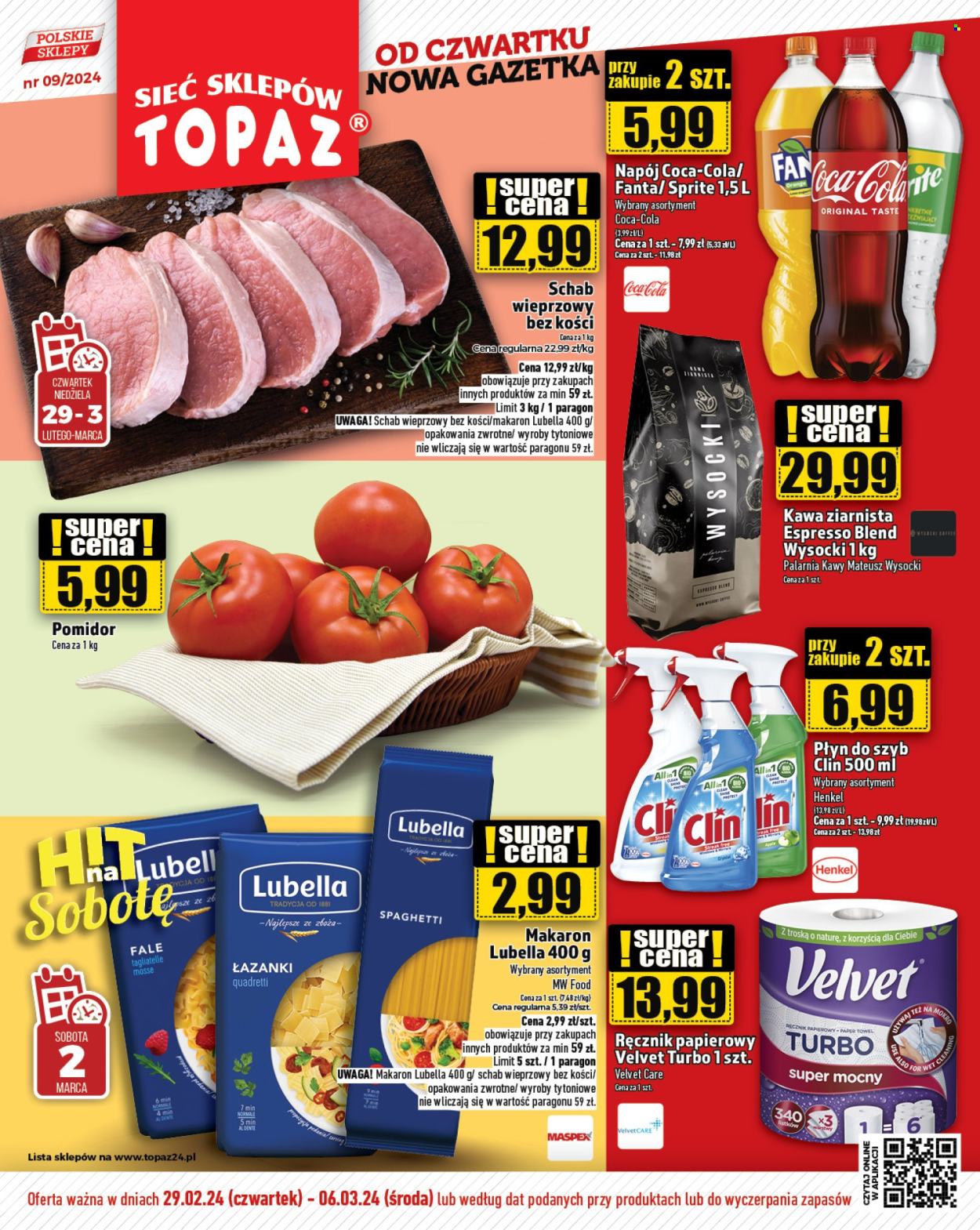 Gazetka Topaz - 29.02.2024 - 6.03.2024. Strona 1